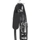 WAHLSTEN LEATHER LINE QH SILAPAKETTI, NAHKA, MUSTA, PONI
